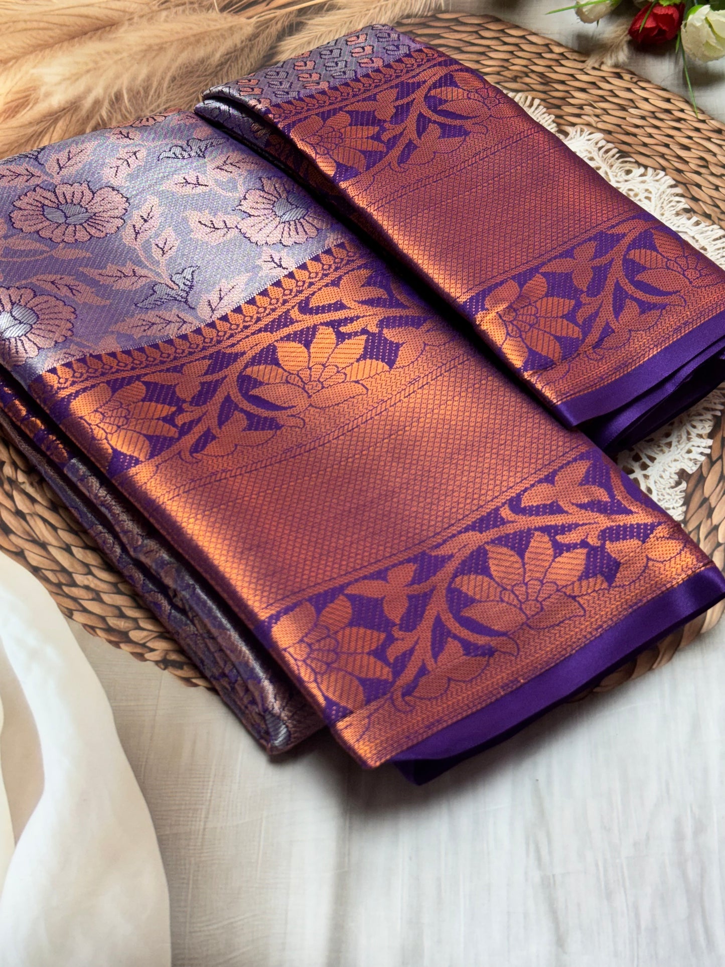 Soft bridal saree