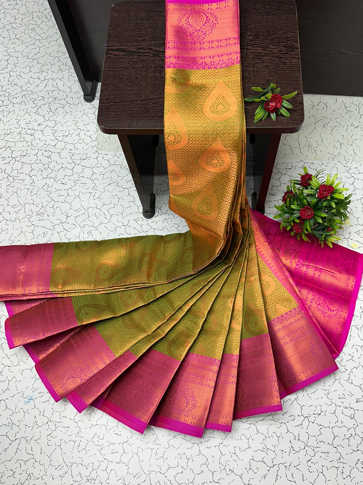 Semi Kanchipuram bridal saree’s