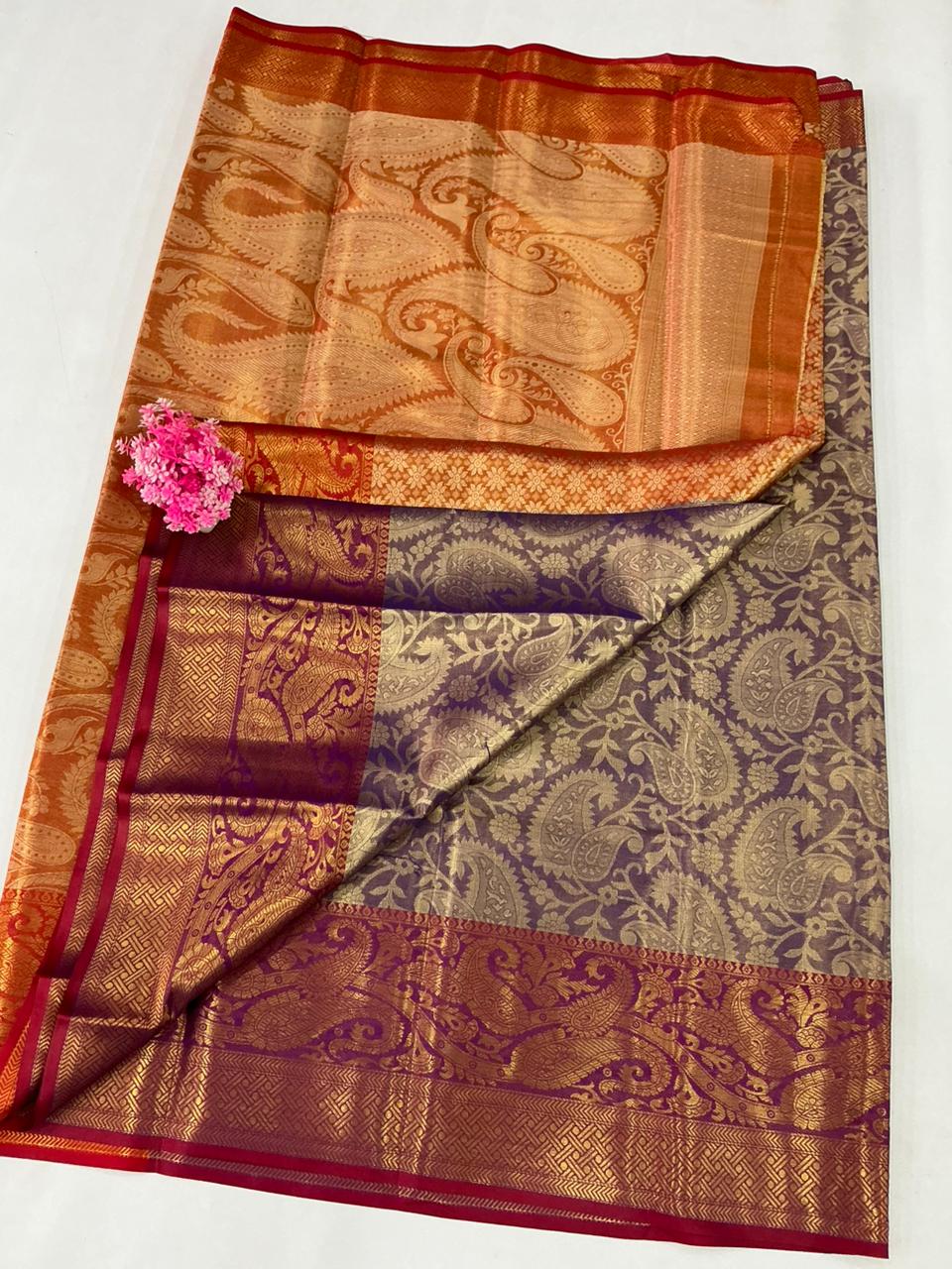 One Gram Bridal silk Saree