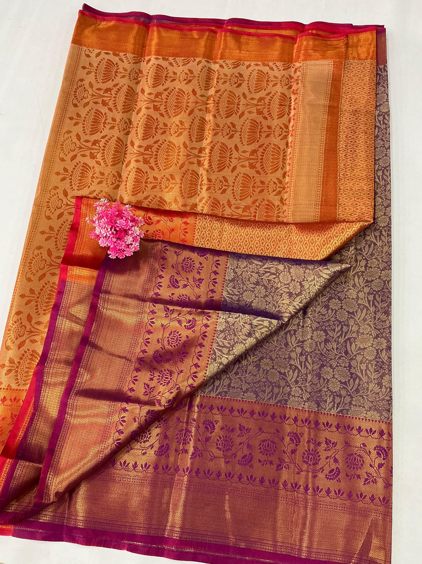 One Gram Bridal silk Saree