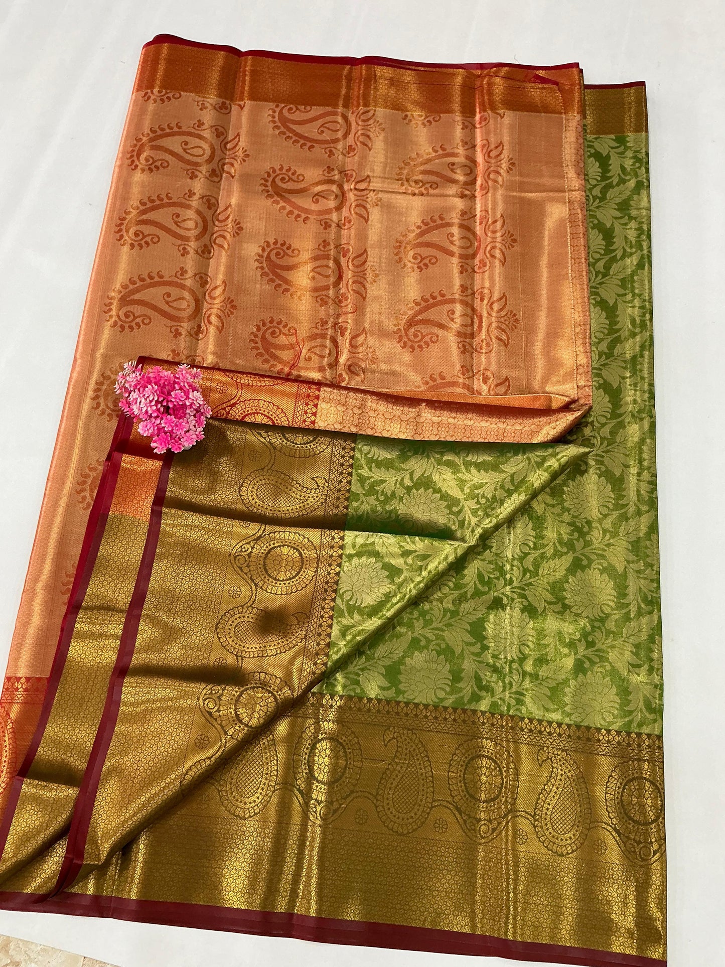 One Gram Bridal silk Saree