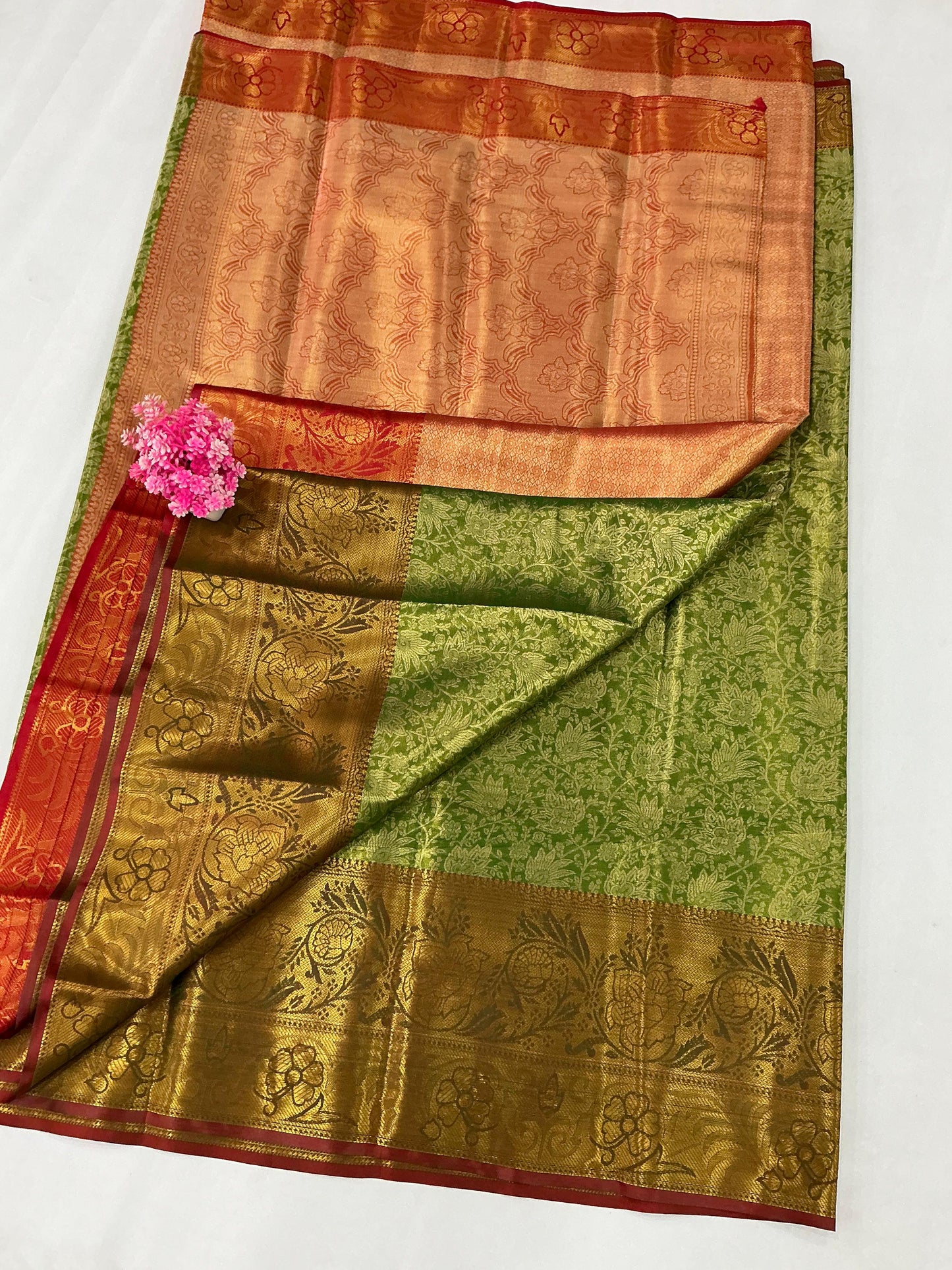 One Gram Bridal silk Saree