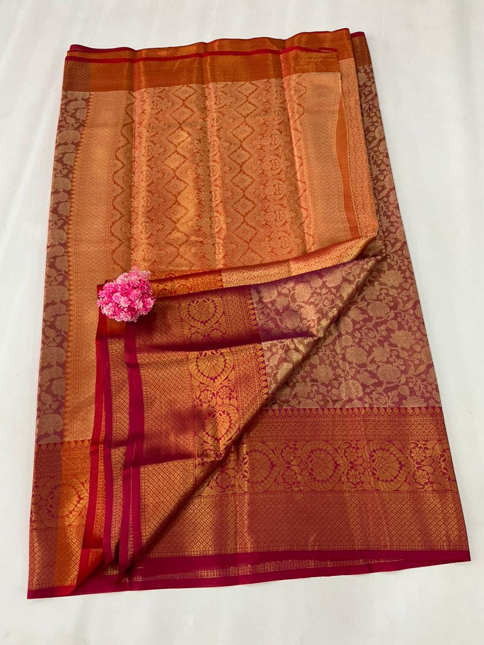 One Gram Bridal silk Saree