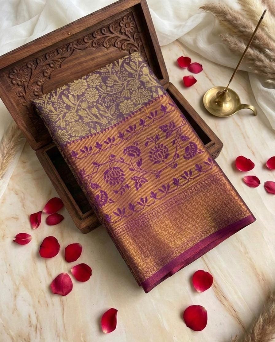 One Gram Gold Saree