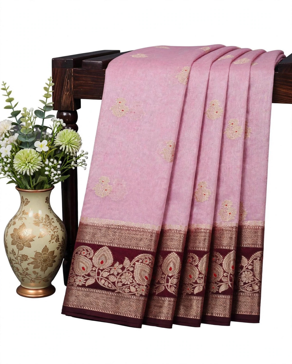 Premium Warm Silk Sarees | Trending Traditional Zari Butta Sarees with Rich Contrast Border | Wedding & Festive Collection