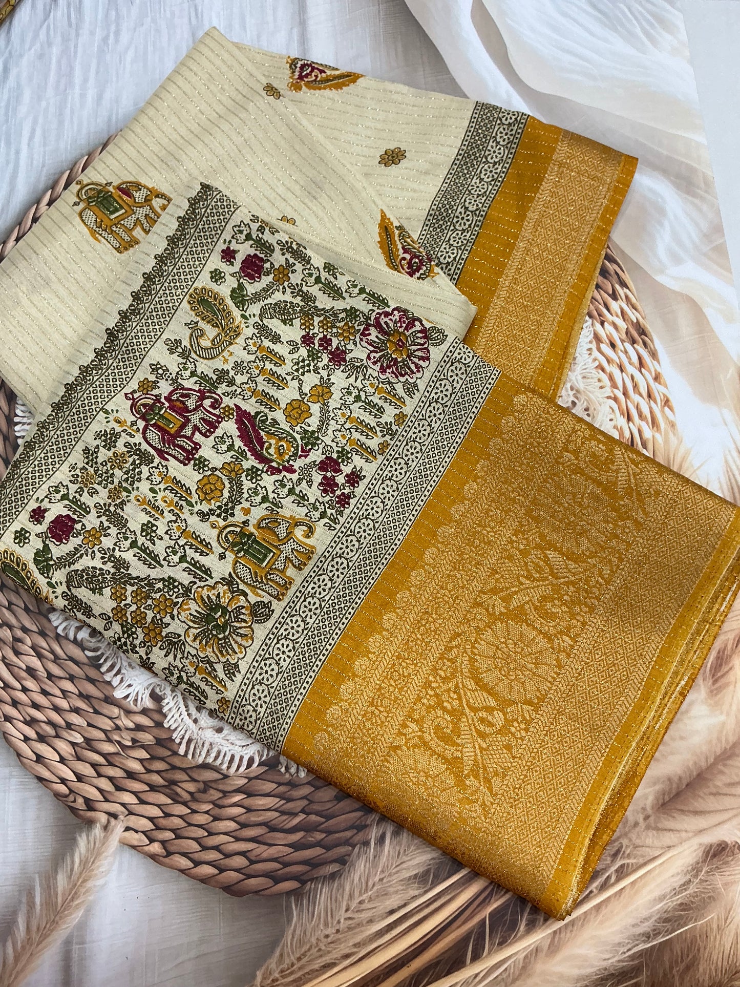 Trending georgette saree