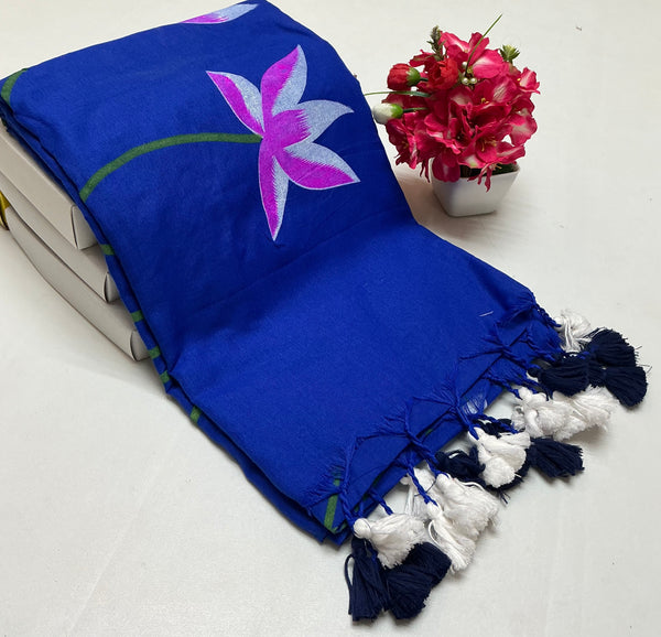 Khadi cotton saree