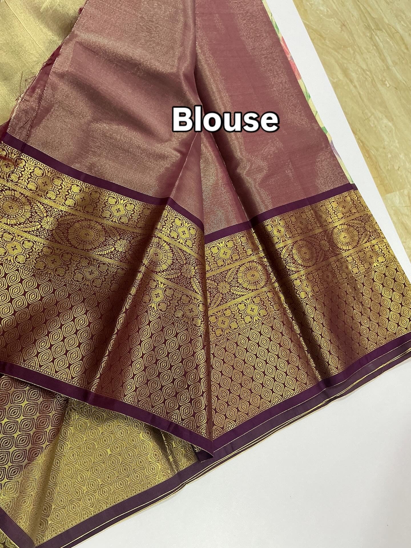 Premium Banaras tissue soft saree