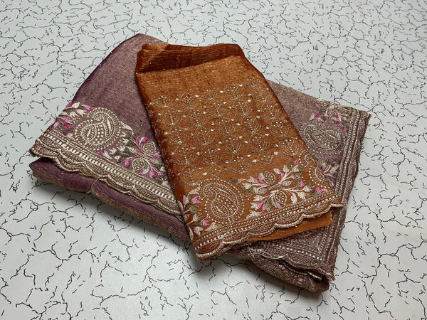 Space silk sarees