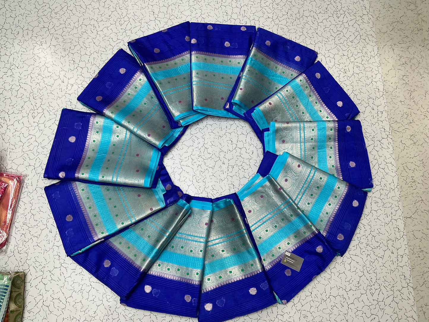 Semi Kanchipuram soft silk sarees