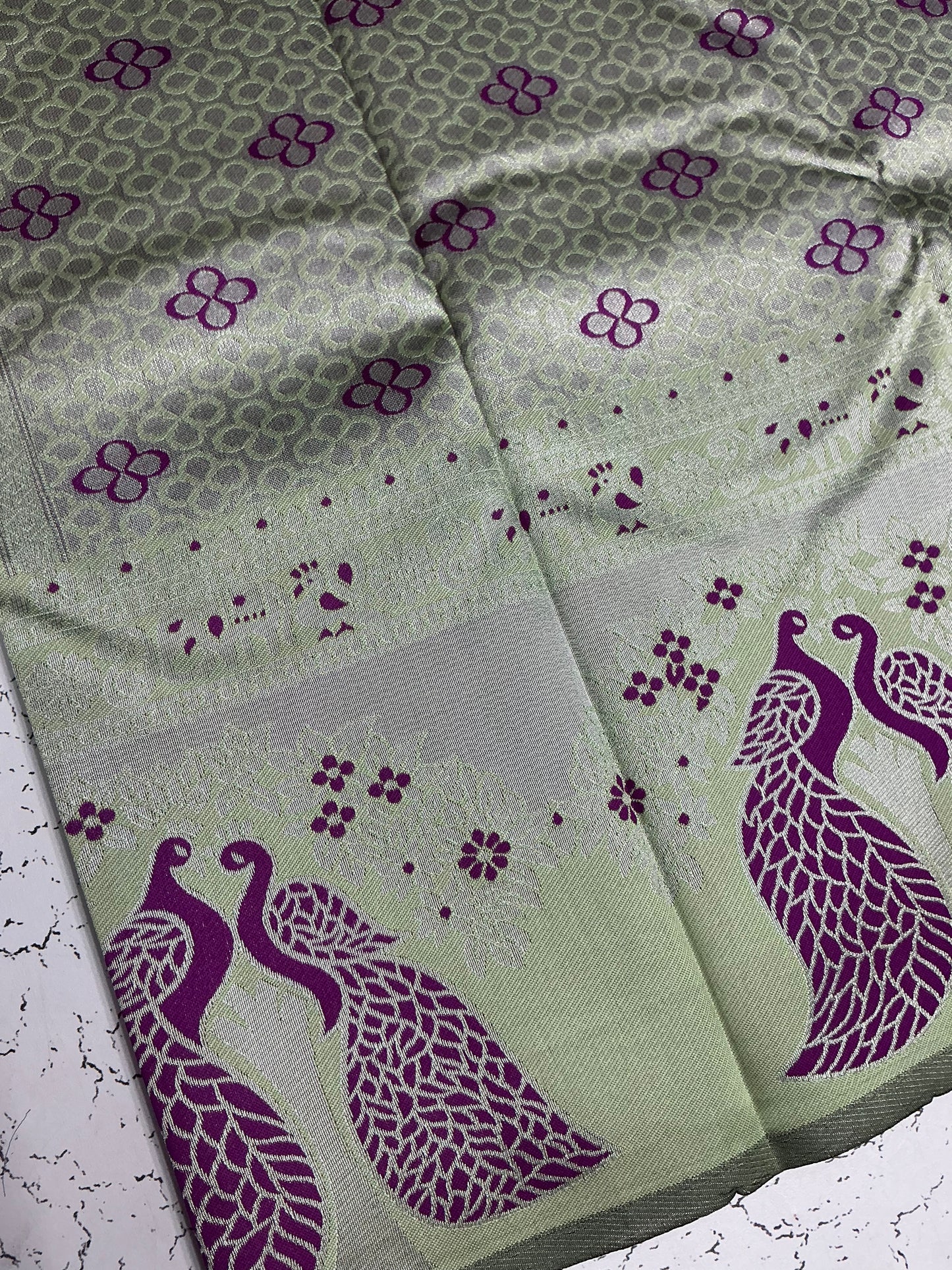 Peacock saree