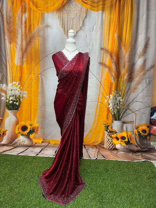 Space Silk Saree
