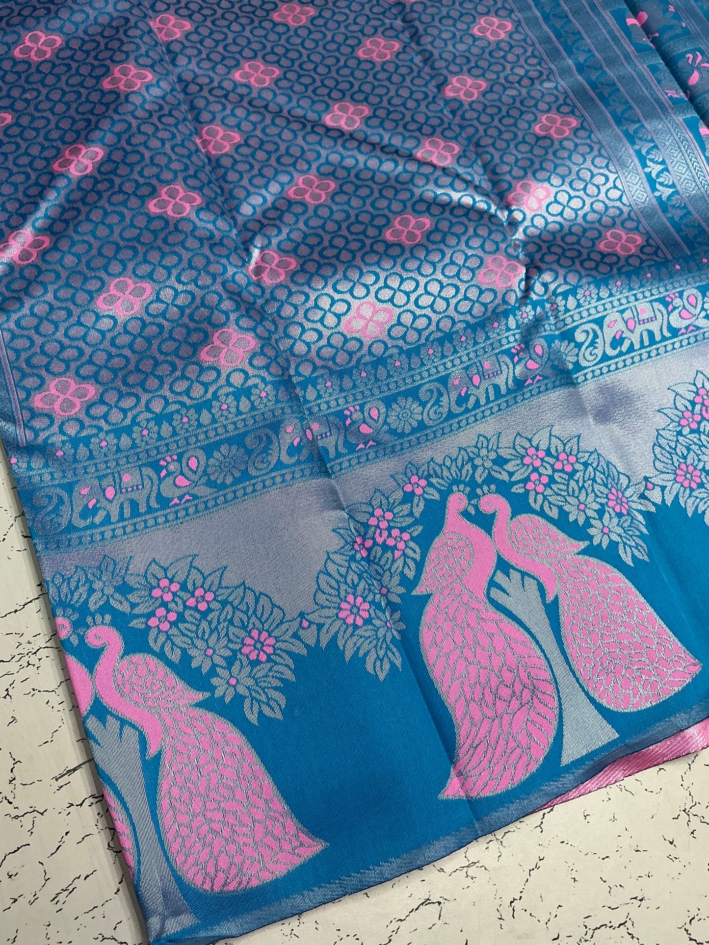 Peacock saree