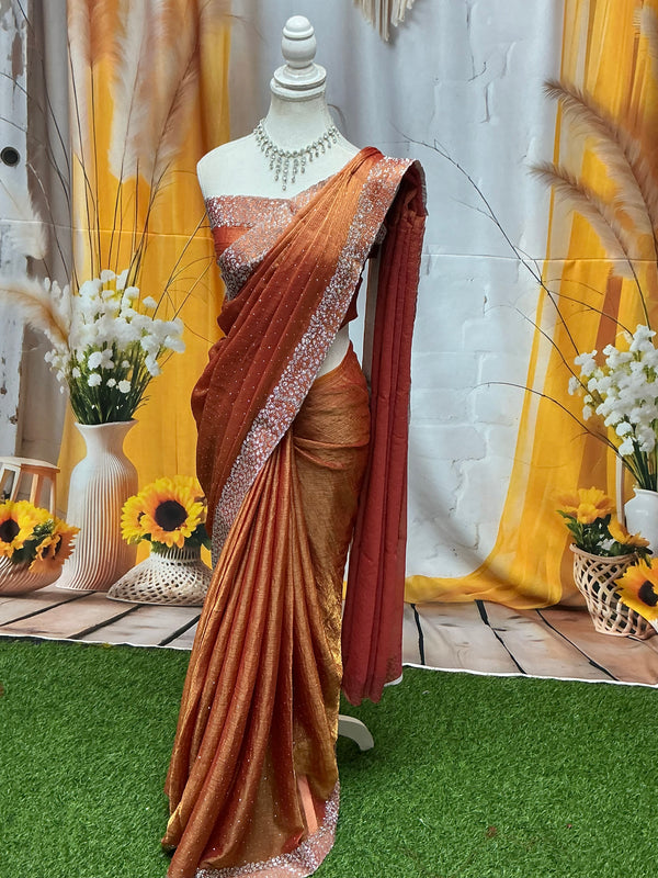 Trending space silk sarees