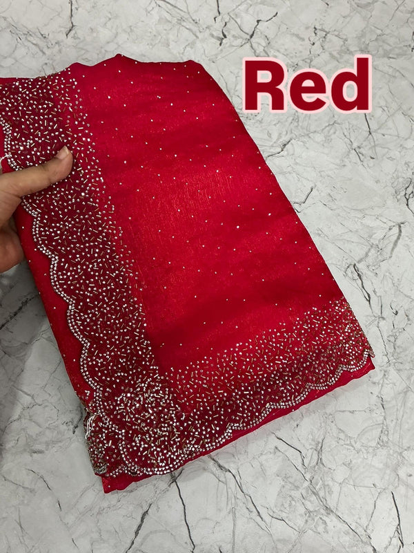Diamond Space silk saree