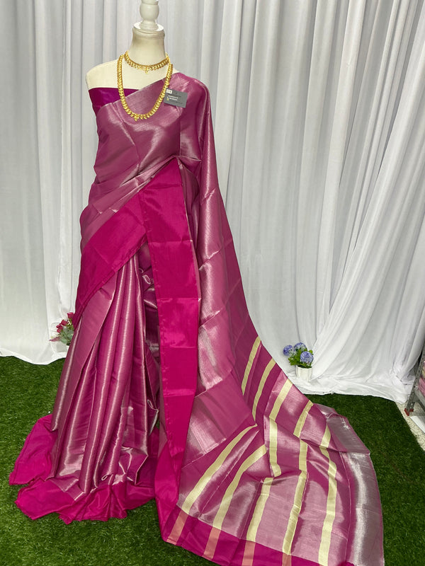 Tissue soft silk saree