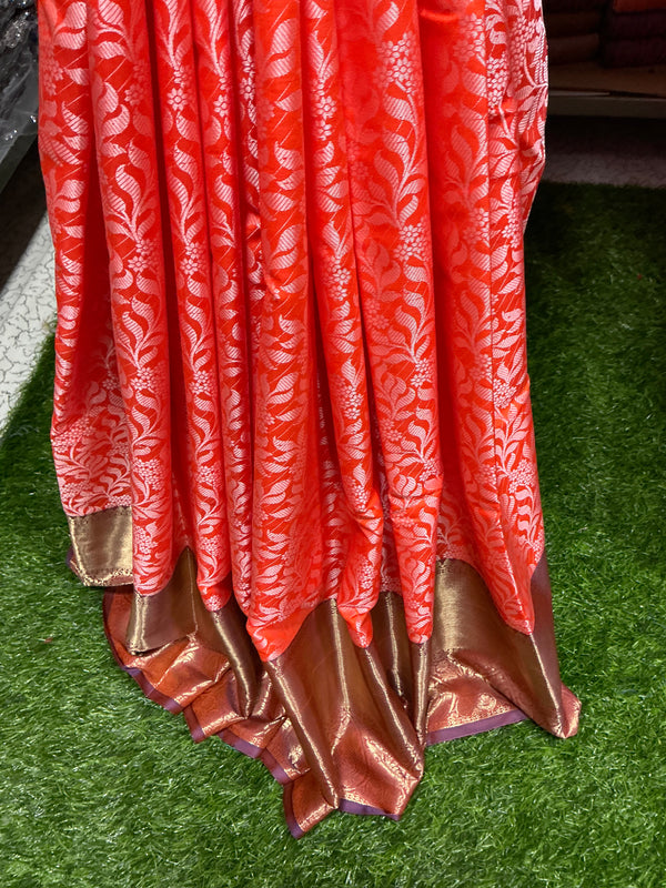 Premium semi Kanchipuram bridal saree’s