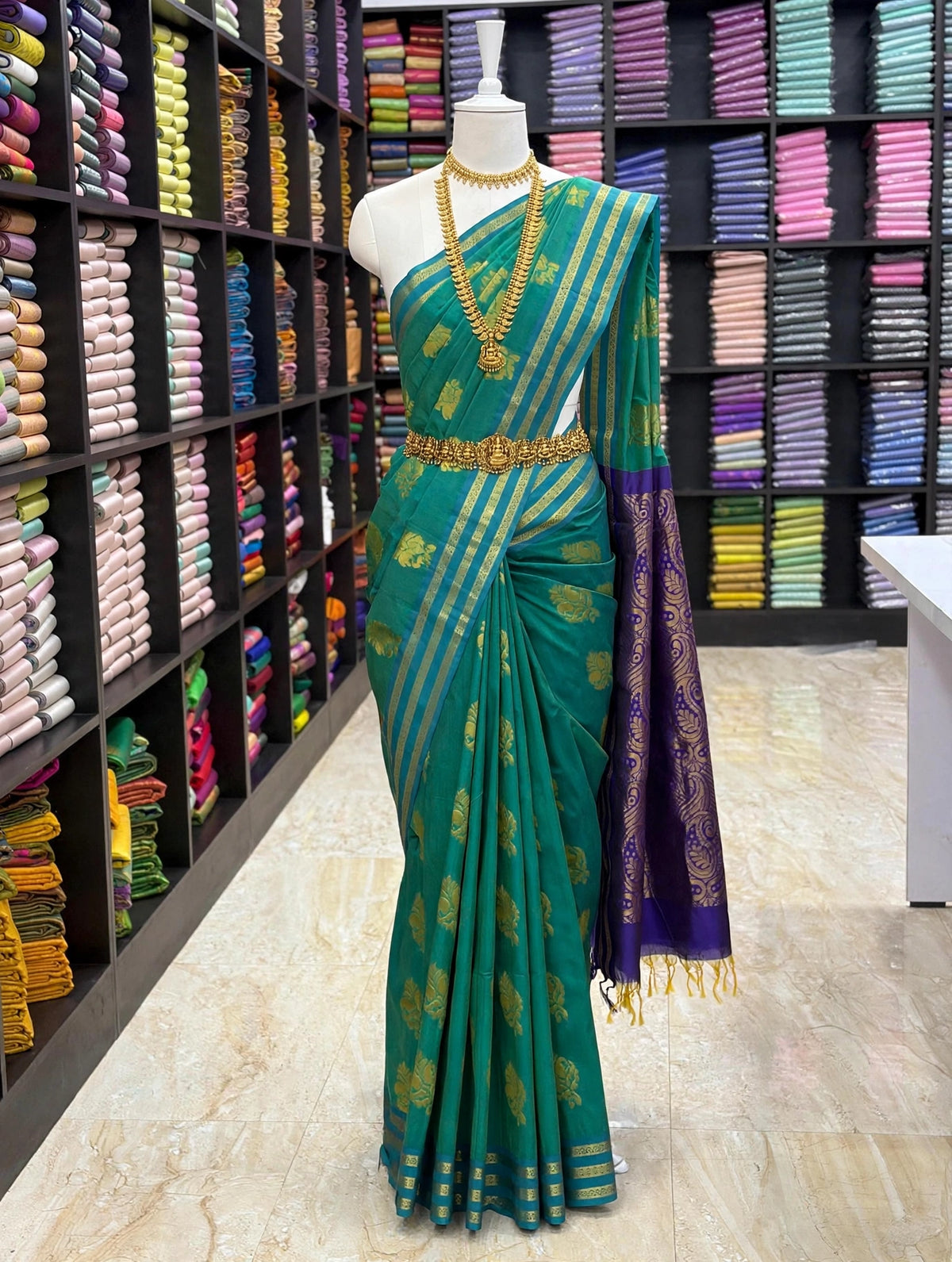 Elegant Elampillai Silk Cotton Sarees✨Beautiful traditional silk cotton sarees with rich zari weaving, contrast borders and graceful pallu designs.