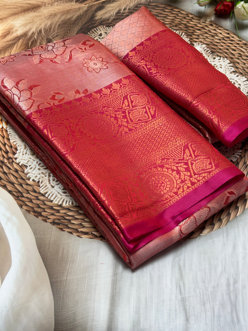 Soft bridal saree
