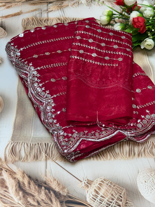 Premium Space Silk Sarees