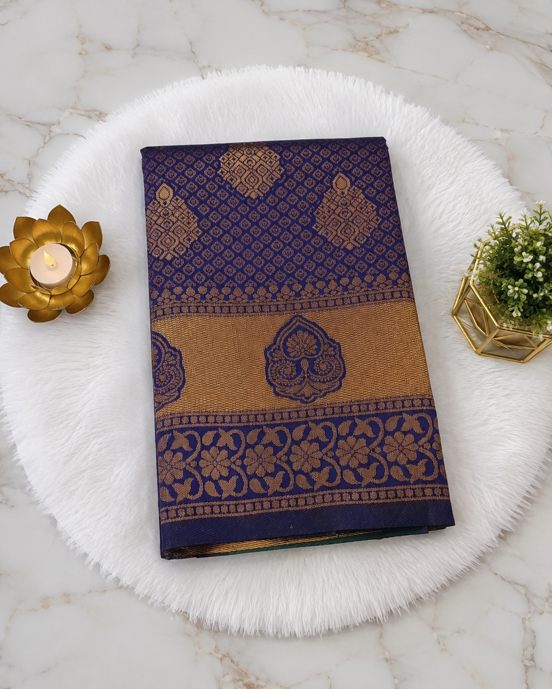 Premium Traditional Zari Woven Silk Saree with Rich Floral Border | ₹350/- | Sri Nandhini Tex