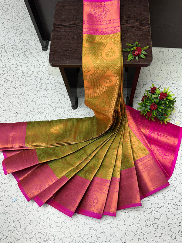 Semi Kanchipuram bridal saree’s