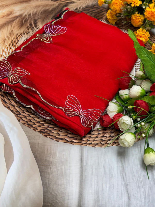 Butterfly Space silk