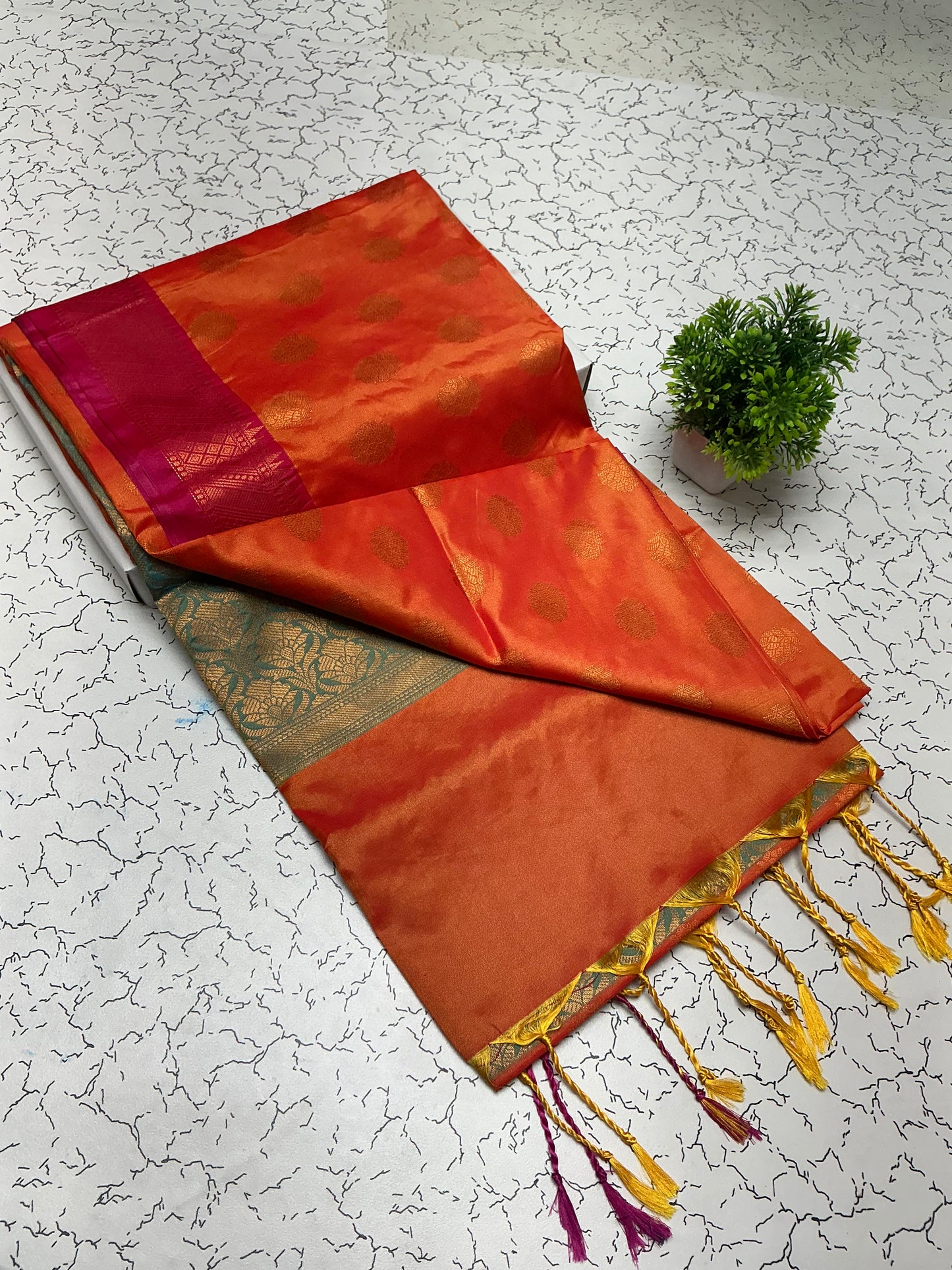 Premium semi Kanchipuram soft silk sarees