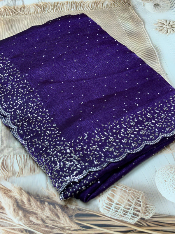 Premium space silk saree