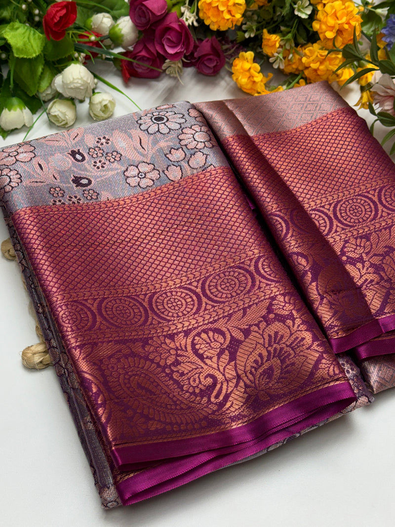 Bridal saree soft