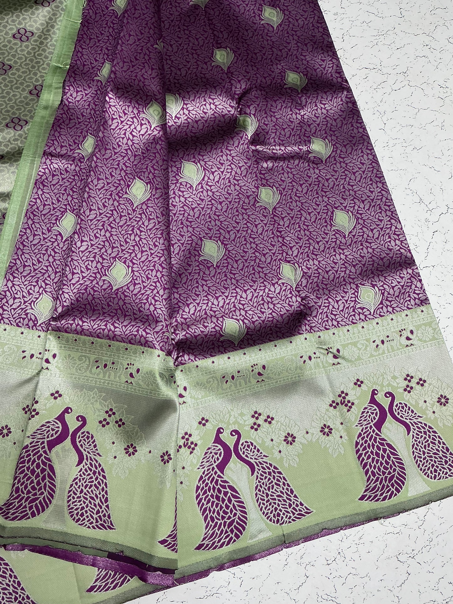 Peacock saree