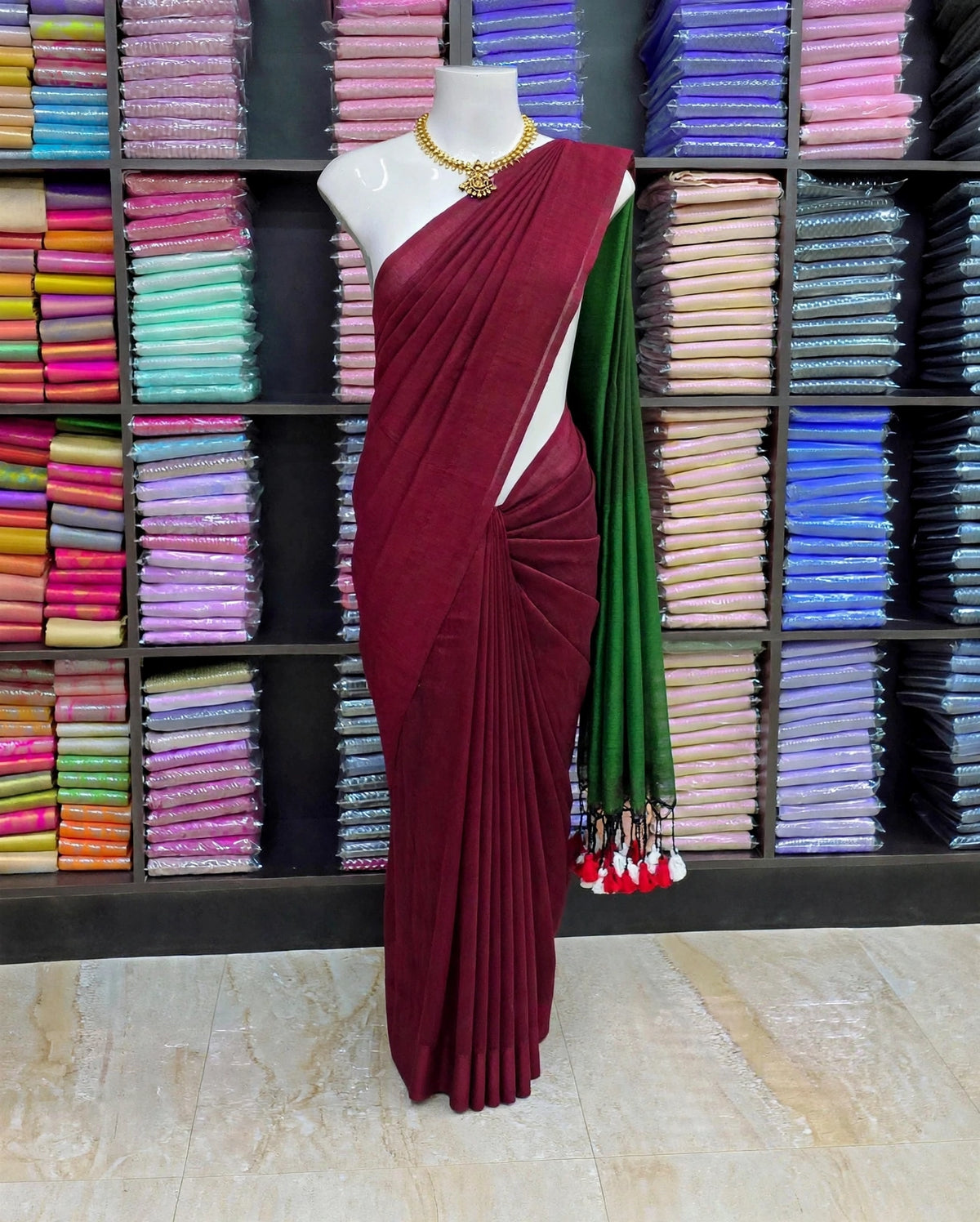 Khadi Cotton Saree ₹299/- | Sri Nandhini Tex | SNTKC299