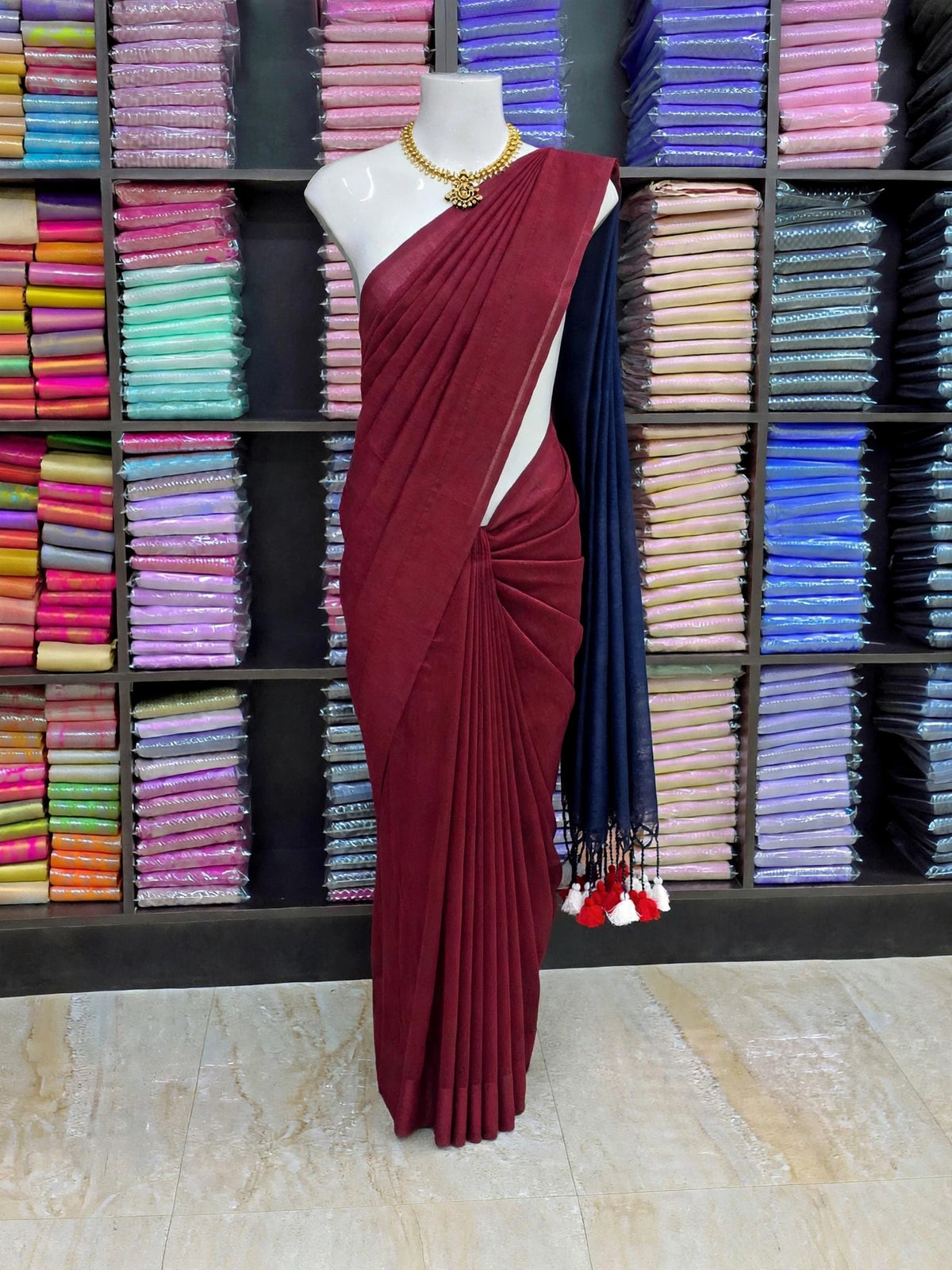 Khadi Cotton Saree ₹299/- | Sri Nandhini Tex | SNTKC299