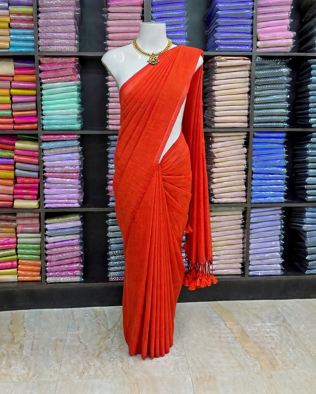 Khadi Cotton Saree ₹299/- | Sri Nandhini Tex | SNTKC299