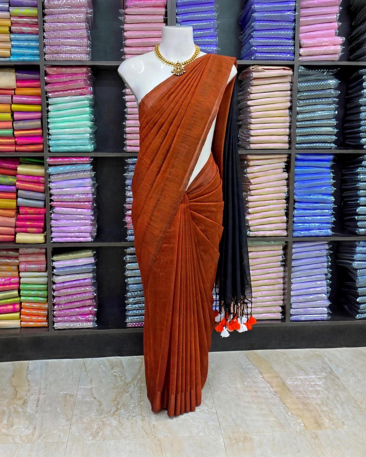 Khadi Cotton Saree ₹299/- | Sri Nandhini Tex | SNTKC299