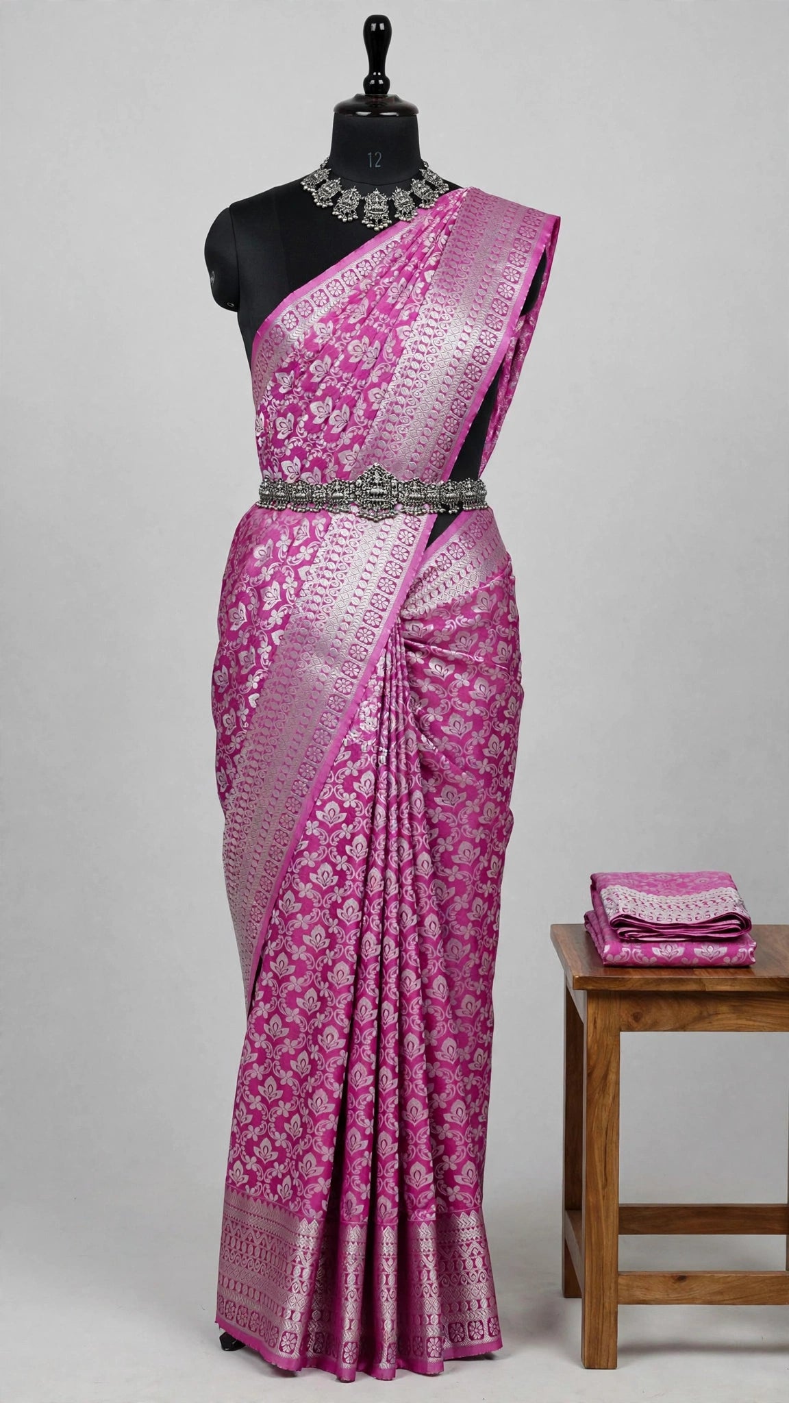 ELAMPILLAI PATTU SAREES WITH SILVER ZARI WEAVING | TRADITIONAL DESIGNER SILK SAREES – MULTIPLE COLOURS | SNTEPSZ001