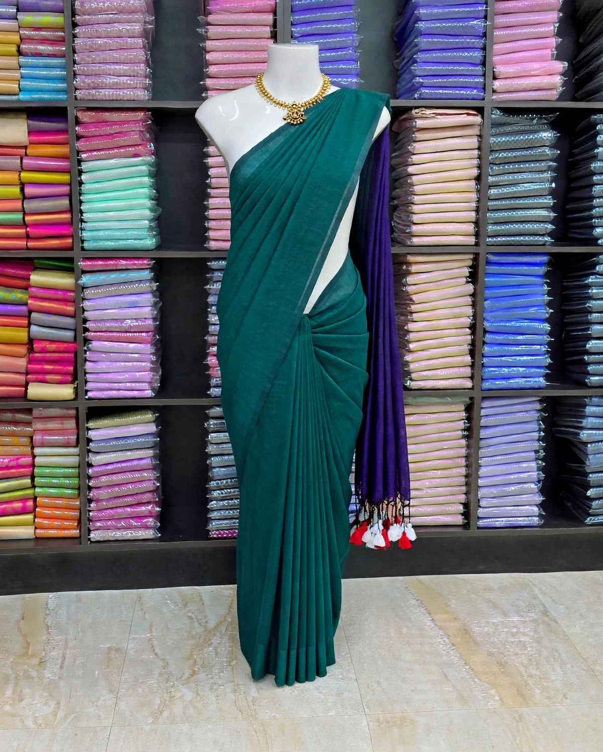 Khadi Cotton Saree ₹299/- | Sri Nandhini Tex | SNTKC299