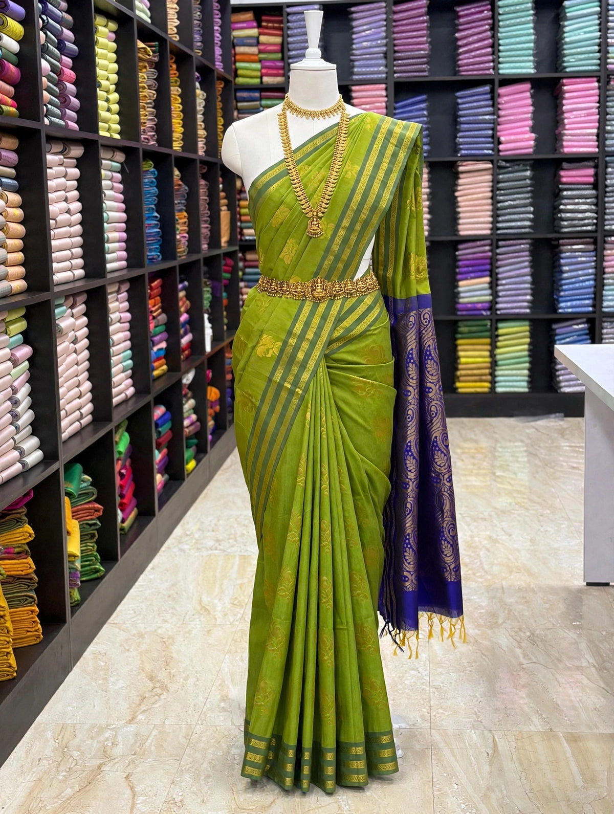 Elegant Elampillai Silk Cotton Sarees✨Beautiful traditional silk cotton sarees with rich zari weaving, contrast borders and graceful pallu designs.