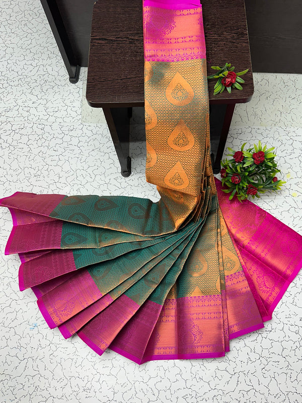 Semi Kanchipuram bridal saree’s