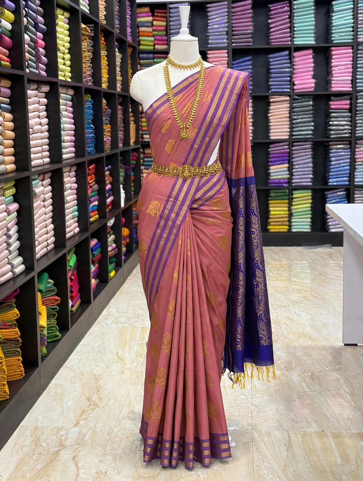 Elegant Elampillai Silk Cotton Sarees✨Beautiful traditional silk cotton sarees with rich zari weaving, contrast borders and graceful pallu designs.