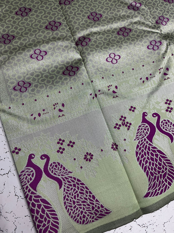 Peacock saree