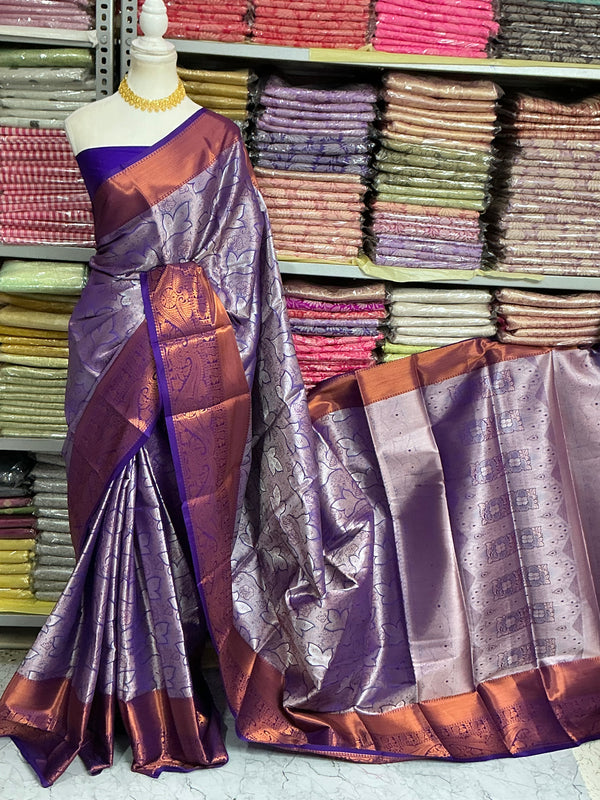 Semi Kanchipuram Silk Saree