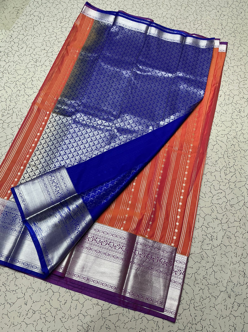Kanchipuram bridal silk saree