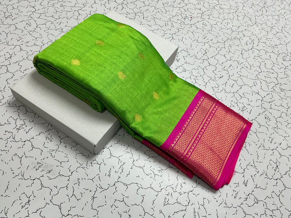 Kanchipuram bridal soft silk