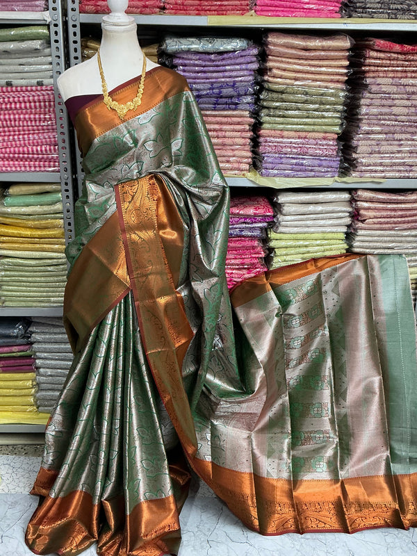 Semi Kanchipuram Silk Saree
