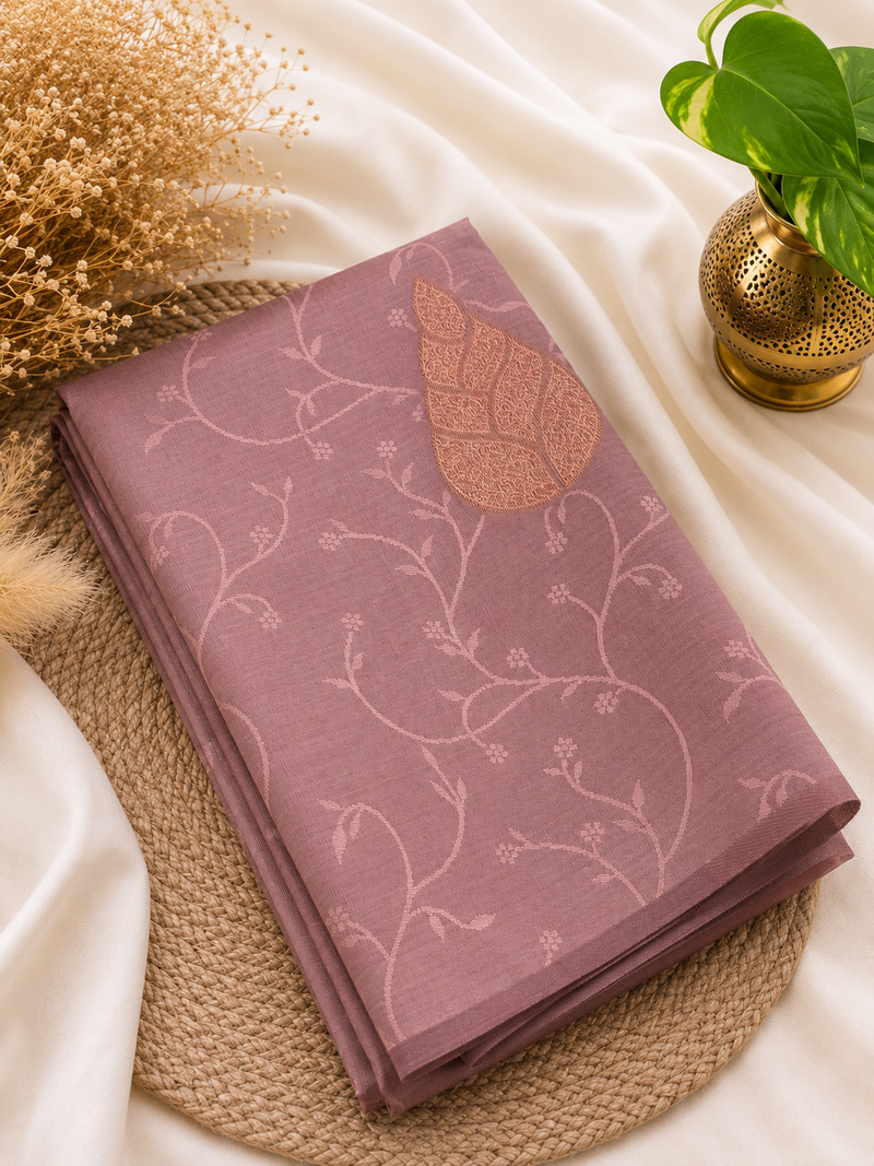 Soft Silk Saree | Dusty Rose | Hot Offer @ ₹399 | Elegant Festive Wear | Soft & Graceful Finish | Sri Nandhini Tex | Code: SNTPAOS04