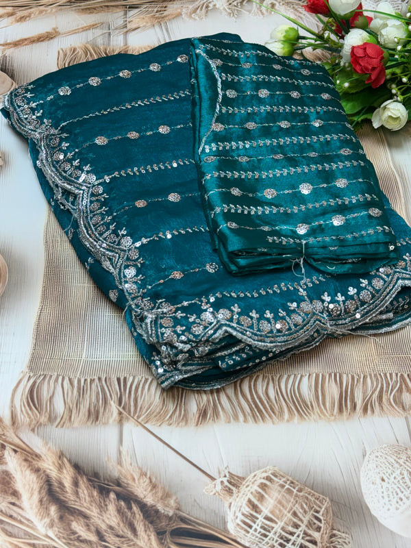 Premium Space Silk Sarees