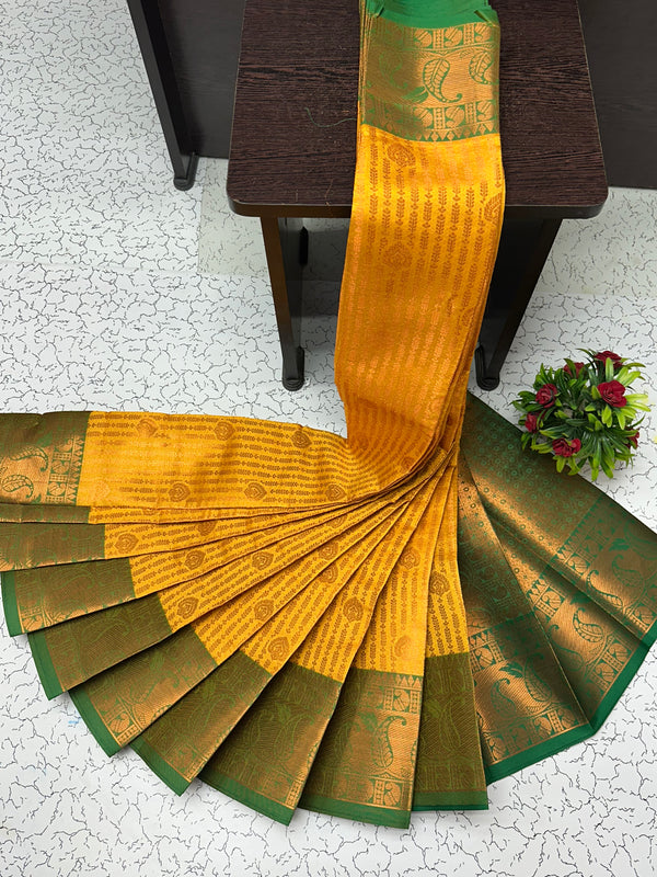 Semi Kanchipuram bridal saree’s