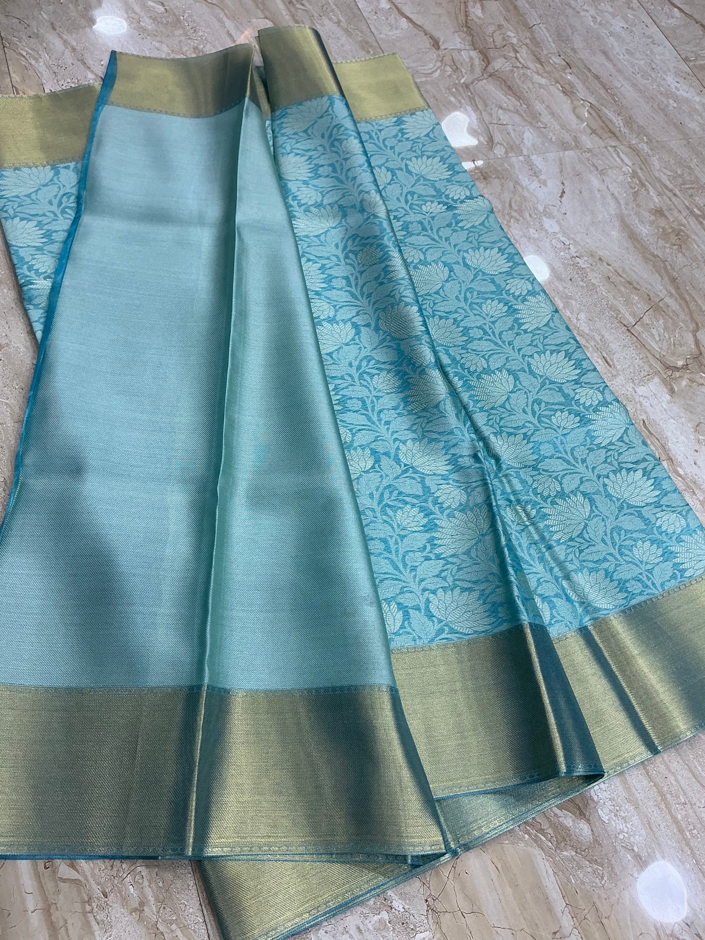Premium Banarasi tissue silk sarees