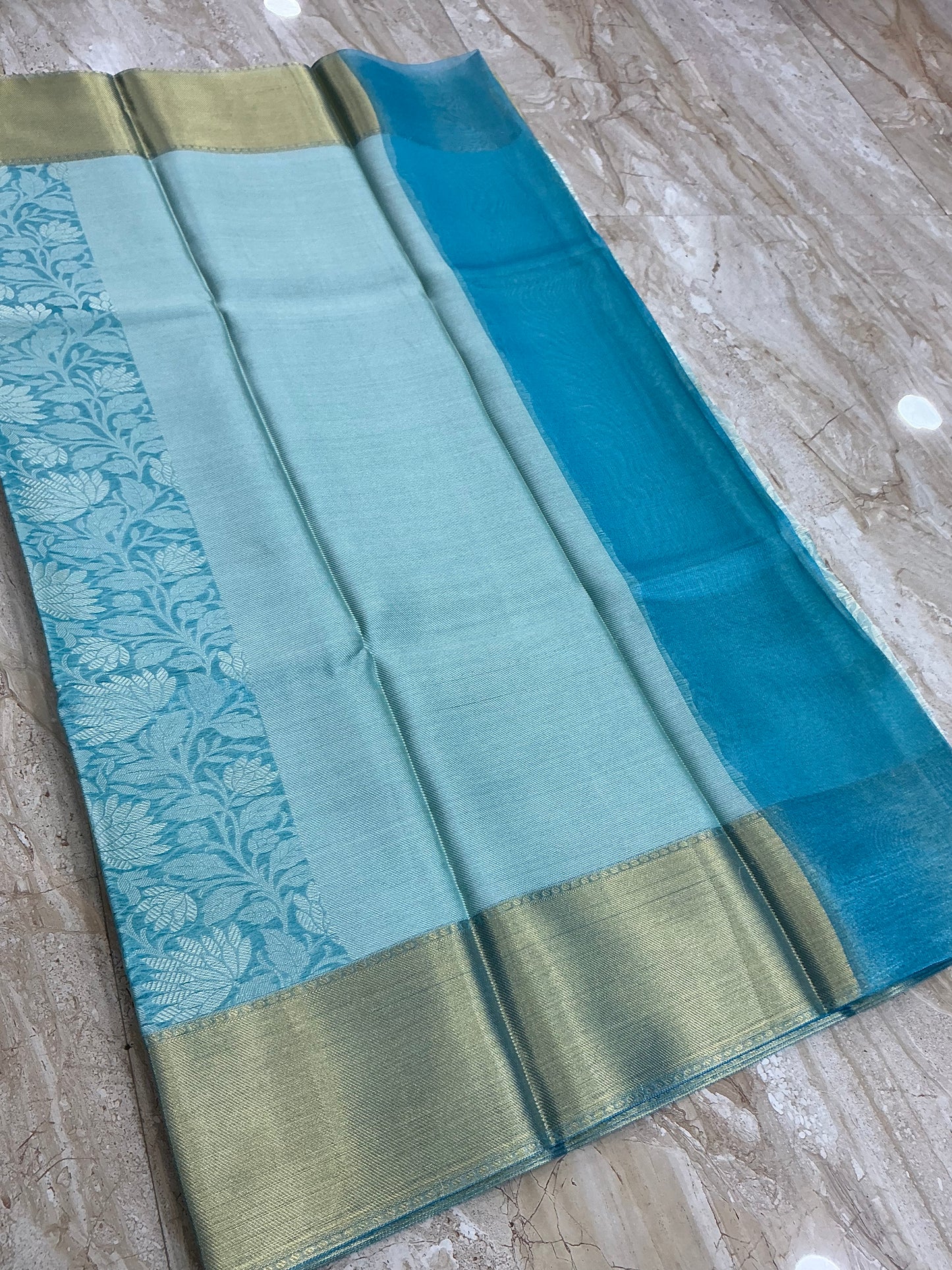 Premium Banarasi tissue silk sarees